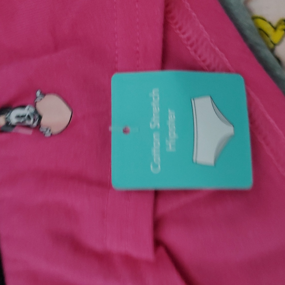 Disney NWT Minnie Mouse Pink and Gray Underwear Set Size M Adult - Picture 7 of 7